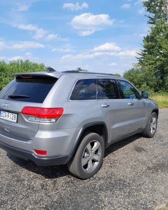 Jeep Grand Cherokee cena 95000 przebieg: 80650, rok produkcji 2015 z Zambrów małe 137